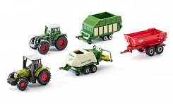 Игровой набор - Сельхоз техника, 5 машин (Siku, 6286k)