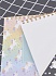 Скетчбук - Единорог Радужный с кольцами формат А4, разноцветный  - миниатюра №2