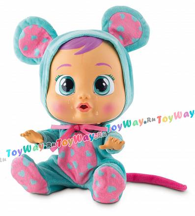 Кукла Cry Babies - Мышка Ляля, плачет, озвучена, 31 см 