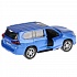 Металлическая инерционная модель – Lexus LX-570, 12 см, открываются двери, синий, свет и звук  - миниатюра №3