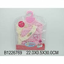 Комплект одежды для куклы, кофта и шапка (Baby Dolls, B1226769sim) Комплект одежды для куклы, кофта и шапка (Baby Dolls, B1226769sim)