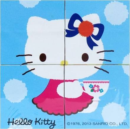 Набор из 4 кубиков «Hello Kitty» 