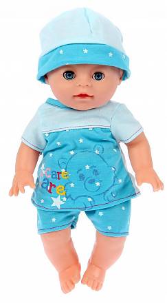 Одежда для кукол - Пижама в наборе с шапочкой, размер: 30 x 20 см. 