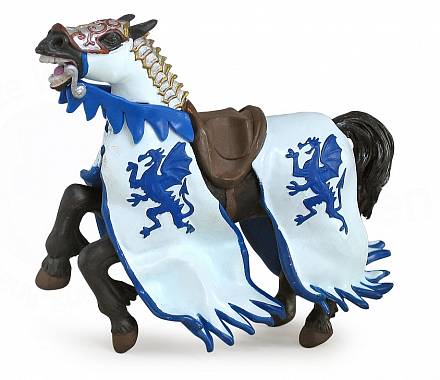Фигурка Конь короля драконов синий 