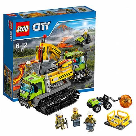 Lego City. Вездеход исследователей вулканов