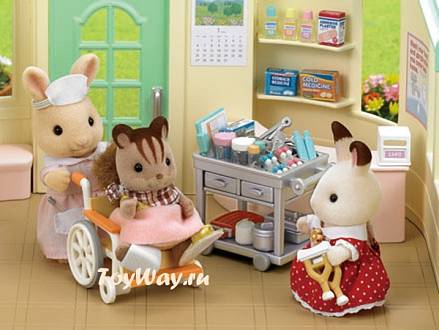 Sylvanian Families - Медсестра с аксессуарами  