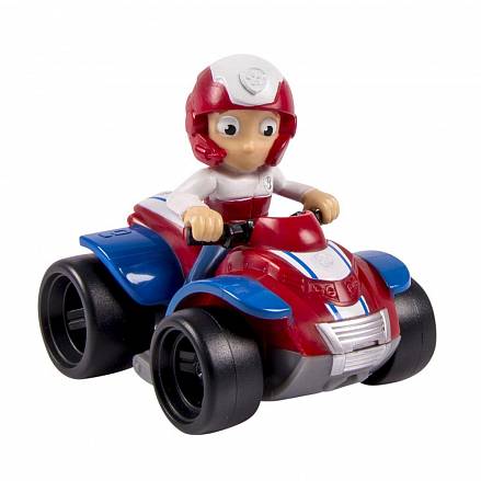 Paw Patrol Спасательное транспортное средство с мальчиком Зиком Райдером