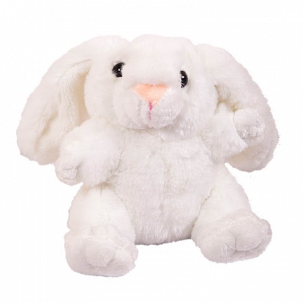 Мягкая игрушка – Кролик белый, 17 см 