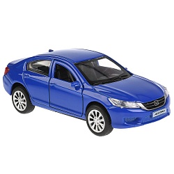 Машина металлическая Honda Accord, синяя, 12 см, открываются двери, инерционная (Технопарк, ACCORD-BU) - миниатюра