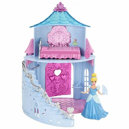 Набор с мини-куклой «Замок принцессы Золушки» 