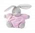 Мягкая игрушка - Плюм - зайчик маленький розовый, 18 см  - миниатюра №1