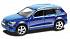 Машина металлическая Volkswagen Touareg 1:64, 2 цвета – синий или коричневый  - миниатюра №1