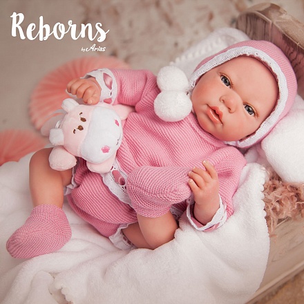 Кукла-младенец ReBorns – Elina в розовой одежде, 40 см 