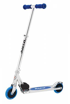 Детский двухколёсный самокат RAZOR A125 German Standart, синий, 082403