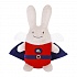 Игрушка мягкая - Зайка с крылышками Super в одежде, 26 см, красный  - миниатюра №1