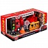 Инерционная пожарная машина, 23 см свет и звук, светофор и знаки  - миниатюра №7