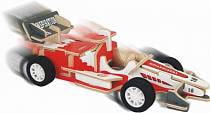 Модель деревянная сборная – Гоночный болид, с механизмом (Wooden Toys, HL003A) Модель деревянная сборная – Гоночный болид, с механизмом (Wooden Toys, HL003A)