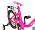 Двухколесный велосипед Мультяшка, диаметр колес 14 дюймов, розовый  - миниатюра №3