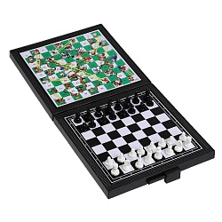 Шахматы магнитные 3 в 1 - Шахматы и 2 настольные игры (Играем вместе, 1704K634-R) - миниатюра