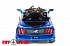 Электромобиль - Ford Mustang, синий, свет и звук  - миниатюра №6