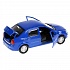 Металлическая инерционная машина - Renault Logan, синий, длина 12 см  - миниатюра №1