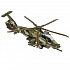 Инерционный военный вертолет, свет, звук  - миниатюра №3