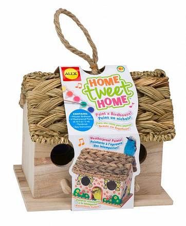 Набор для декора деревянного домика для птиц - Дом, милый дом, от 5 лет 