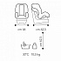 Автокресло Brevi KIO, дышащая ткань  - миниатюра №4