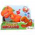 Игрушка Junior Megasaur - Динозавр, оранжевый, свет, звук, движение  - миниатюра №1
