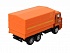 Инерционный металлический грузовик аварийной службы, 17 x 9 x 6,5 см., 1:54  - миниатюра №1
