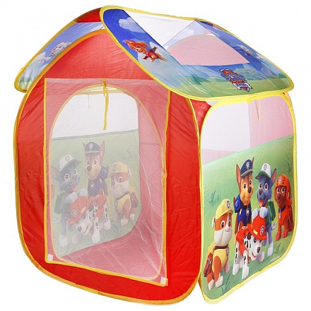 Детская игровая палатка - Щенячий патруль, в сумке 