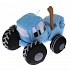 Игрушка мягкая Синий трактор 18 см  - миниатюра №3