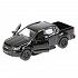 Модель Ford Ranger пикап, черный, 12 см, открываются двери, инерционный  - миниатюра №2