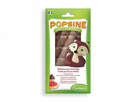 Дополнительный набор для творчества - Popsine, черный шоколад 110 г 