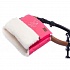 Муфта меховая для коляски Nuovita Islanda Bianco Rosa/Розовый  - миниатюра №5
