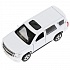 Машина Chevrolet Tahoe 12 см матовая белая двери и багажник открываются металлическая инерционная  - миниатюра №1