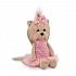 Мягкая игрушка - Собачка Lucky Yoyo: Розовый микс из серии Lucky Doggy  - миниатюра №2