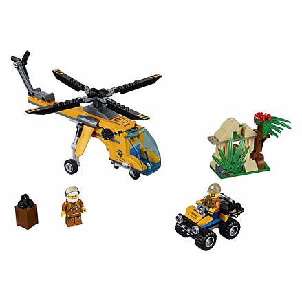 Lego City. Грузовой вертолет исследователей джунглей 