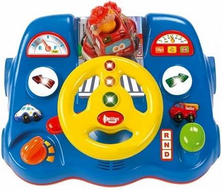 Интерактивная развивающая игрушка Маленький водитель 