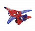 Самолет Marvel Человек Паук, металлический инерционный, свет-звук  - миниатюра №1