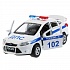 Инерционная металлическая модель - Ford Focus - Полиция 12 см -WB) - миниатюра №1