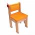 Деревянный стульчик I'm Toy, оранжевый  - миниатюра №2