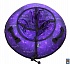 Санки надувные Тюбинг - Созвездие фиолетовое, диаметр 118 см.  - миниатюра №1
