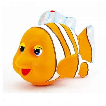 Игрушка детская - Рыбка со звуковыми и световыми эффектами 
