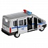 Машина инерционная металлическая - Ford Transit - Полиция 12 см, открываются двери  - миниатюра №2