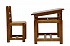 Комплект детской мебели Фея Растем вместе, цвет – орех  - миниатюра №2