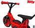 Беговел - Hobby bike Magestic, red black  - миниатюра №9