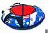 Санки надувные – Тюбинг, воздушные шары, диаметр 105 см  - миниатюра №6