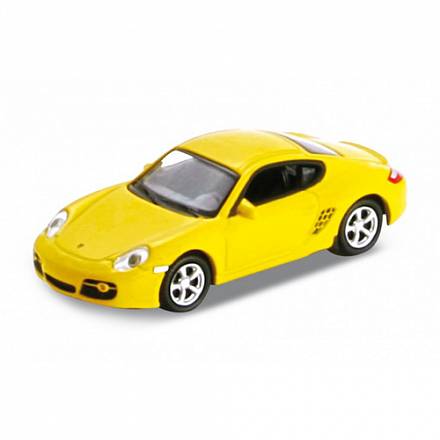 Игрушечная модель машины Porsche Cayman S, масштаб 1:87 