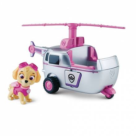Paw Patrol Вертолет спасателя и щенок Скай 